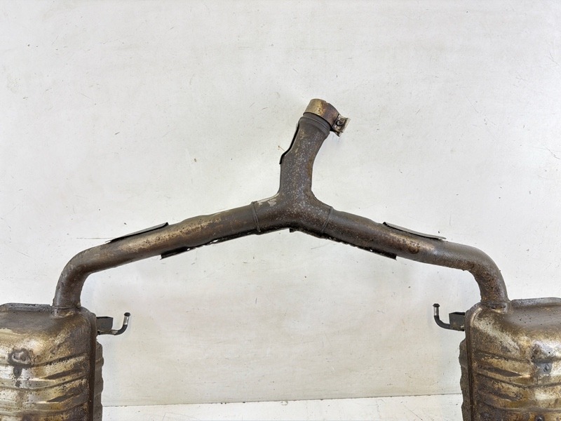 Глушитель основной / задняя часть