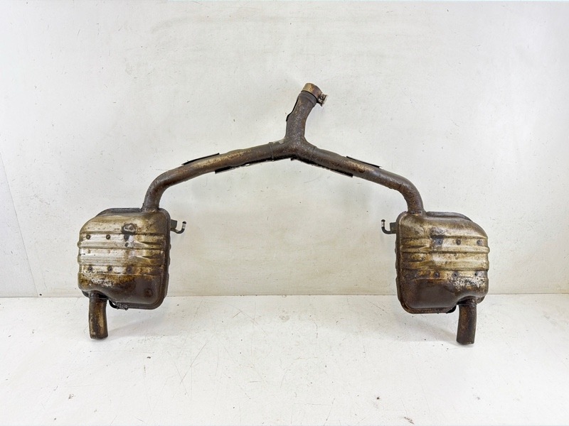 Глушитель основной / задняя часть