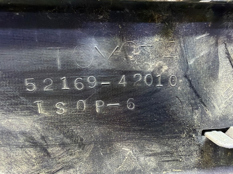 Накладка заднего бампера