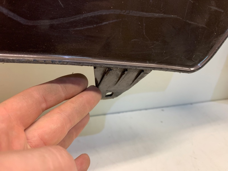 Спойлер заднего бампера