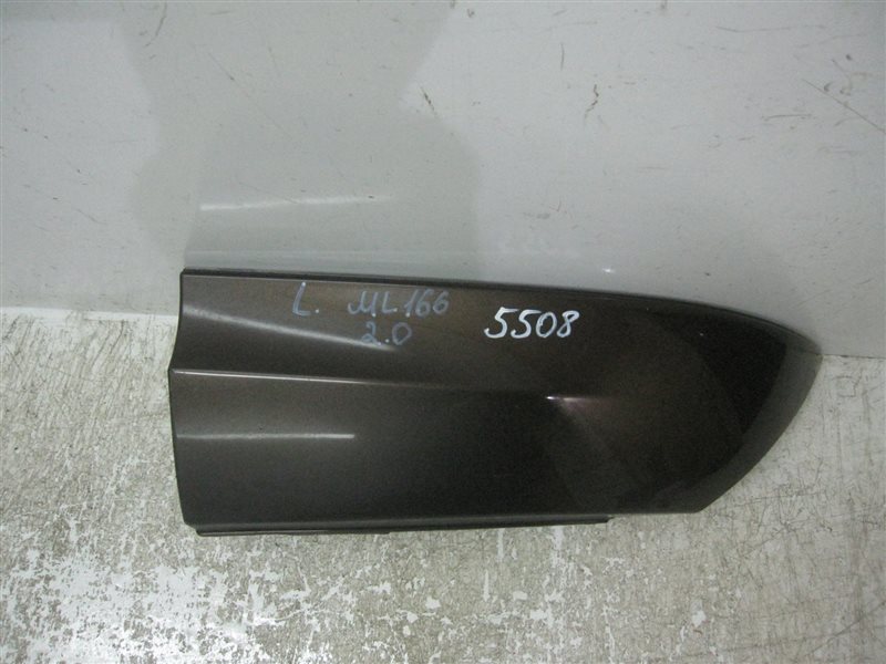 Накладка заднего бампера левая