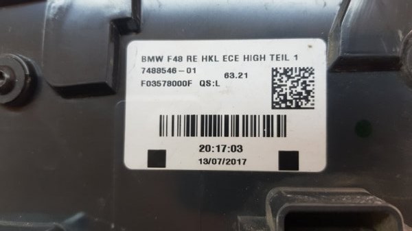 Фонарь задний правый