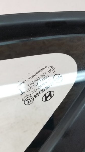 Стекло кузовное глухое правое