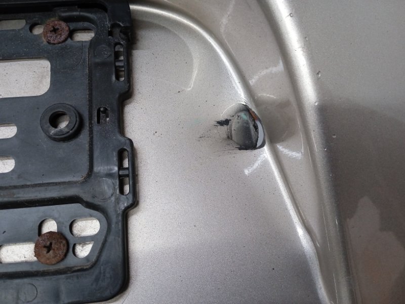 Бампер задний