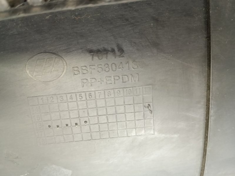 Решетка стеклоочистителей (Жабо)