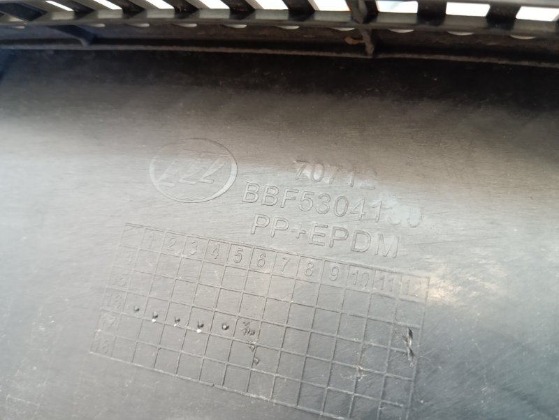 Решетка стеклоочистителей (Жабо)