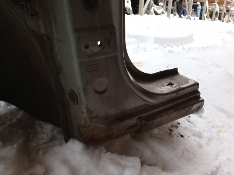 Лонжерон передний левый