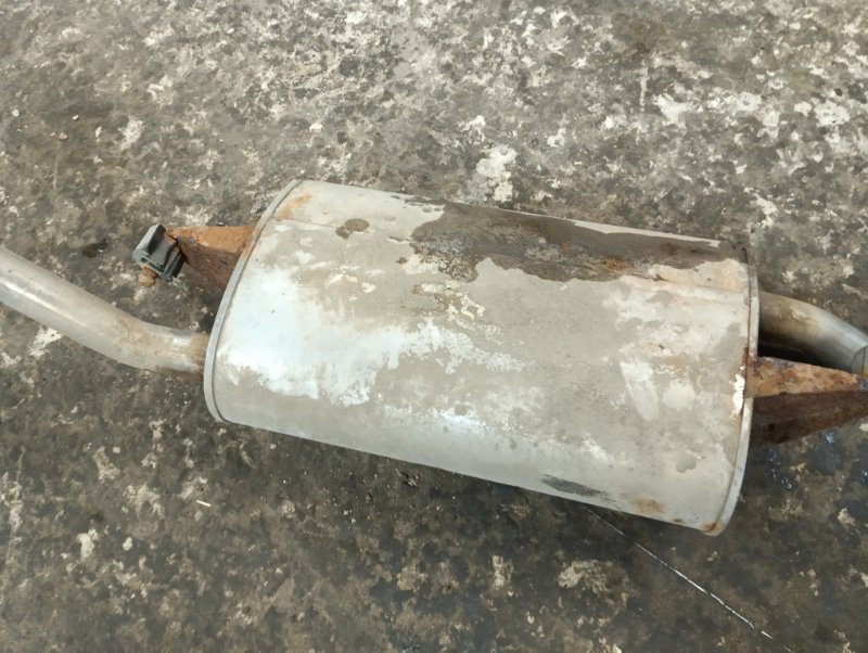 Глушитель задняя часть