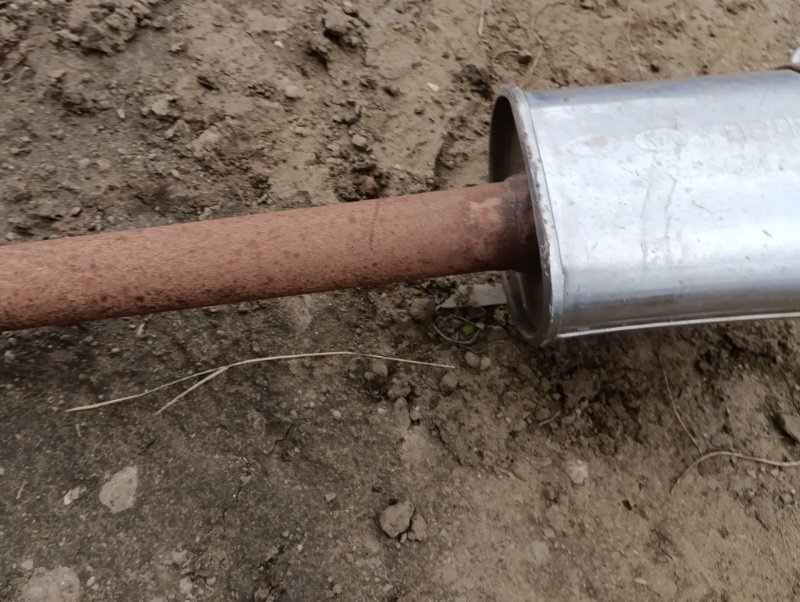 Глушитель основной / задняя часть