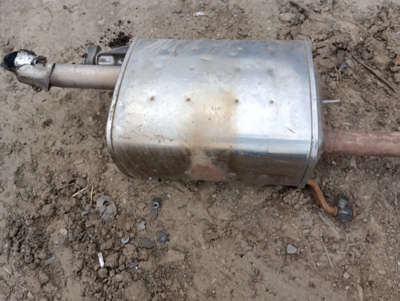 Глушитель основной / задняя часть