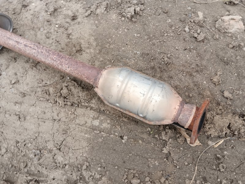 Глушитель основной / задняя часть