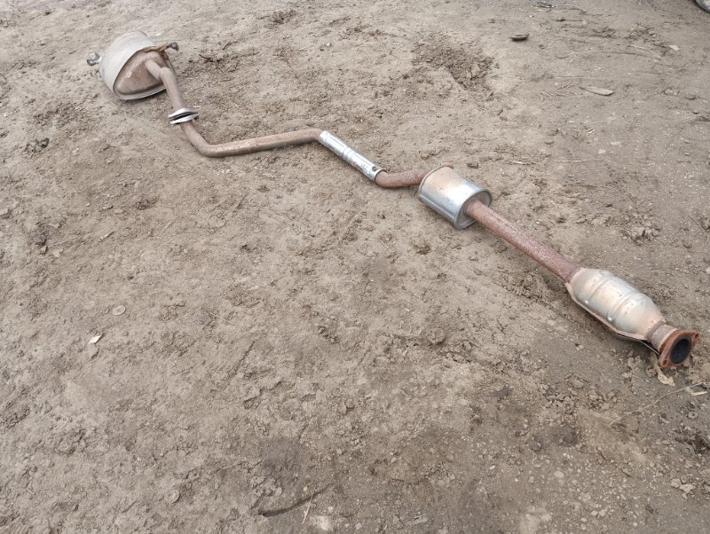 Глушитель основной / задняя часть