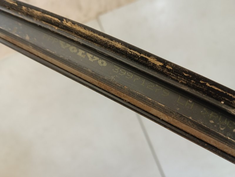 Молдинг крыши левый