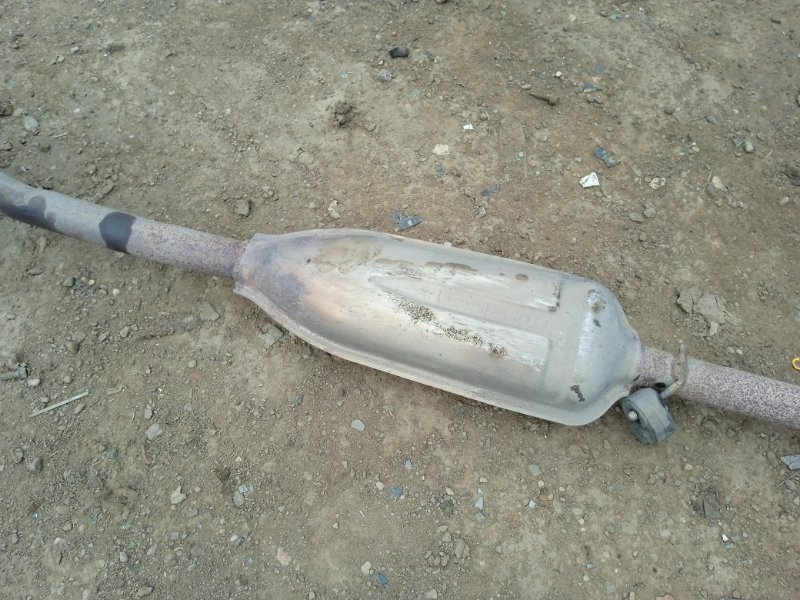 Глушитель основной / задняя часть