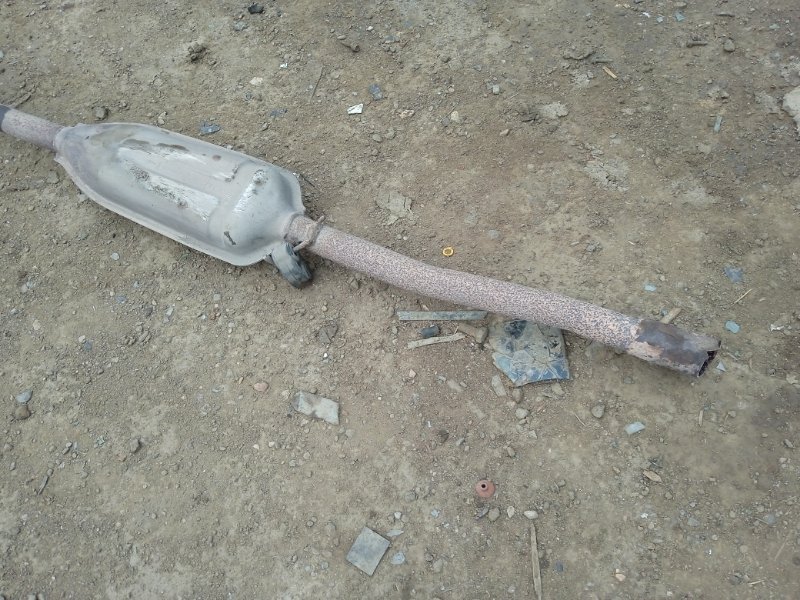 Глушитель основной / задняя часть