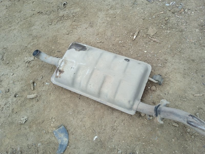 Глушитель основной / задняя часть