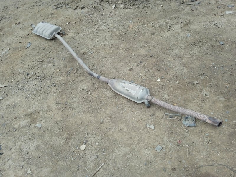 Глушитель основной / задняя часть