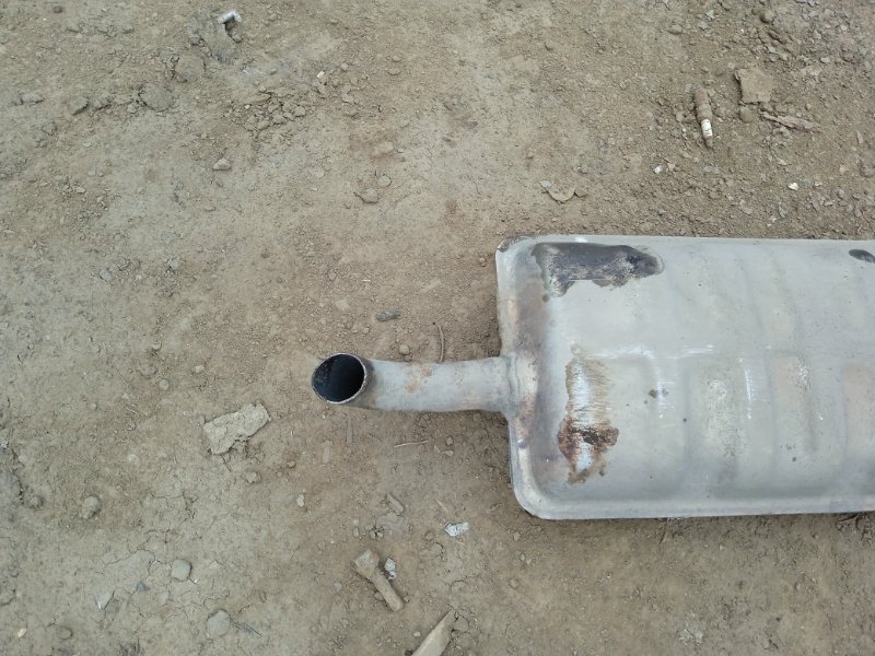 Глушитель основной / задняя часть