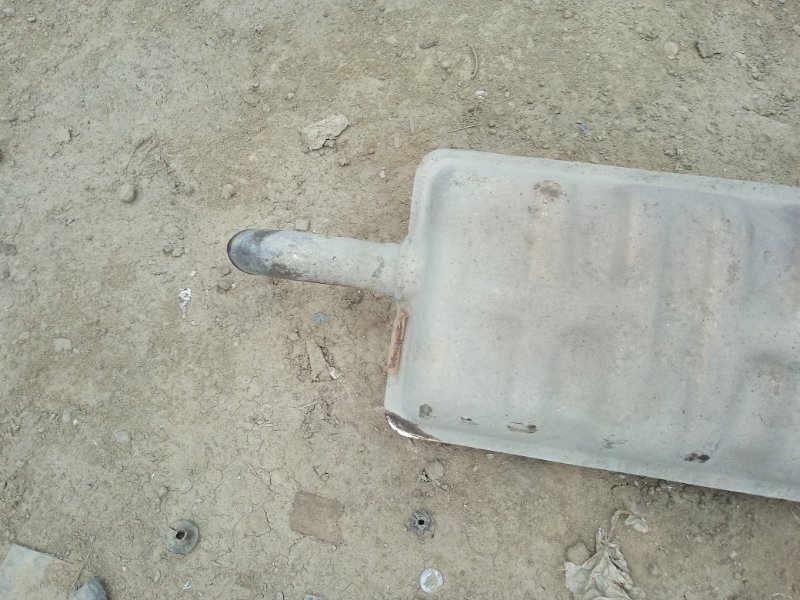 Глушитель основной / задняя часть