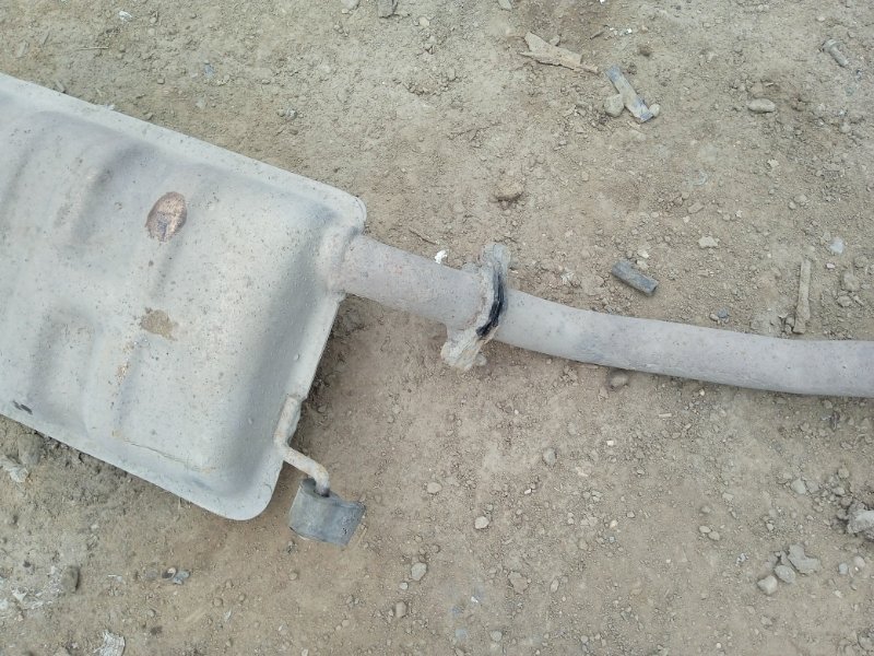 Глушитель основной / задняя часть