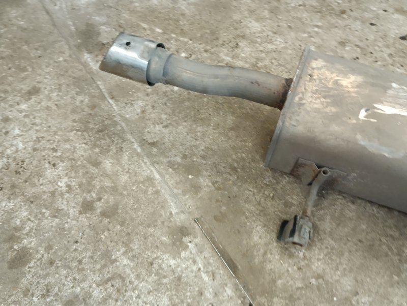 Глушитель задняя часть