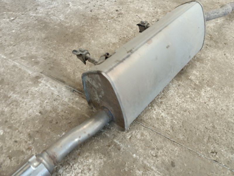 Глушитель задняя часть