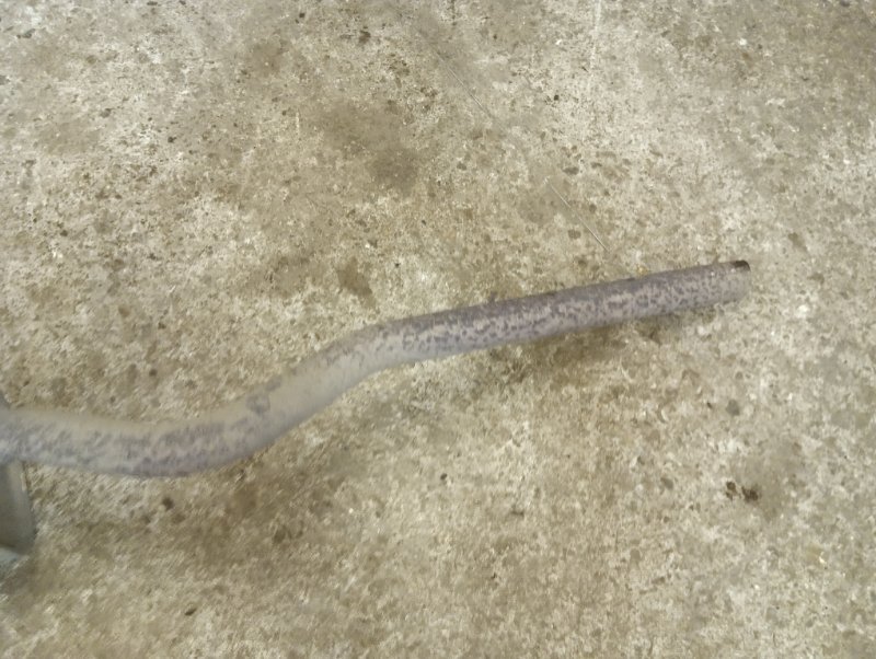 Глушитель задняя часть