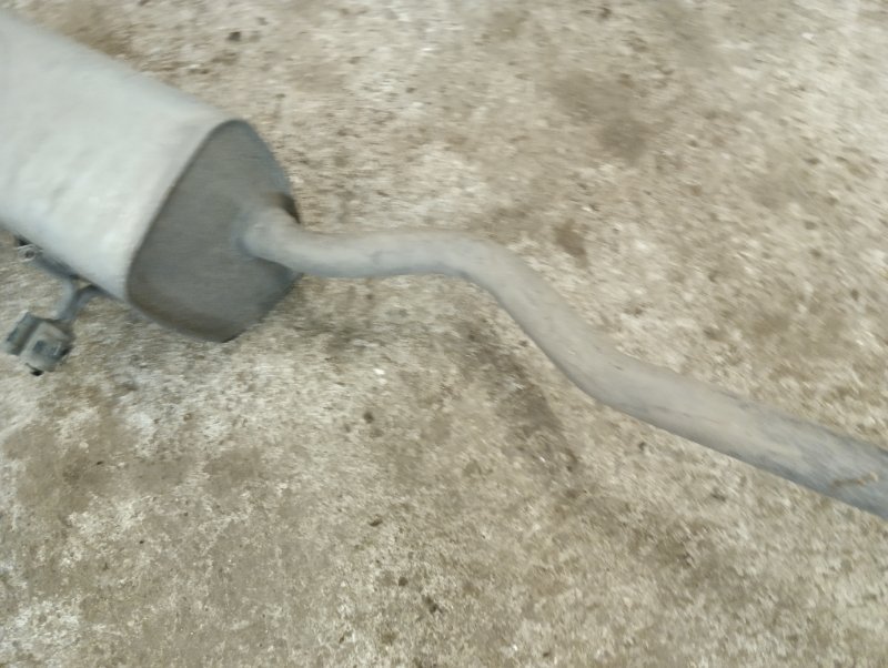 Глушитель задняя часть