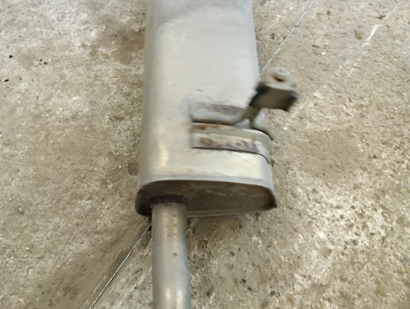 Глушитель задняя часть