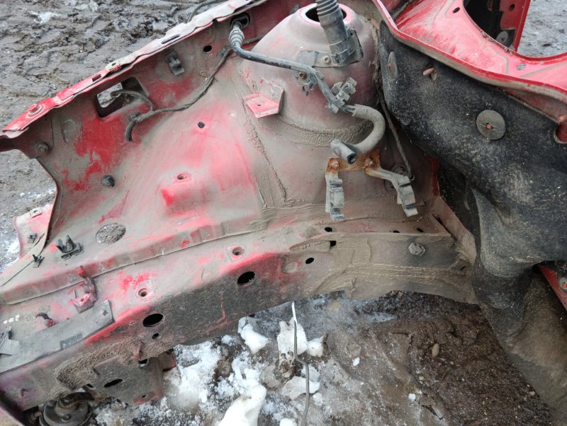 Лонжерон передний правый