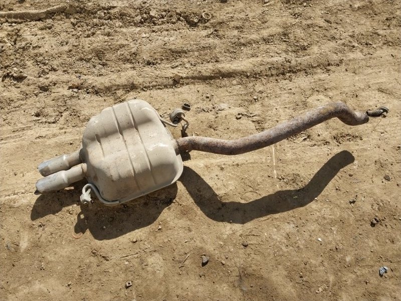 Глушитель задняя часть