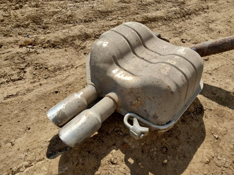 Глушитель задняя часть