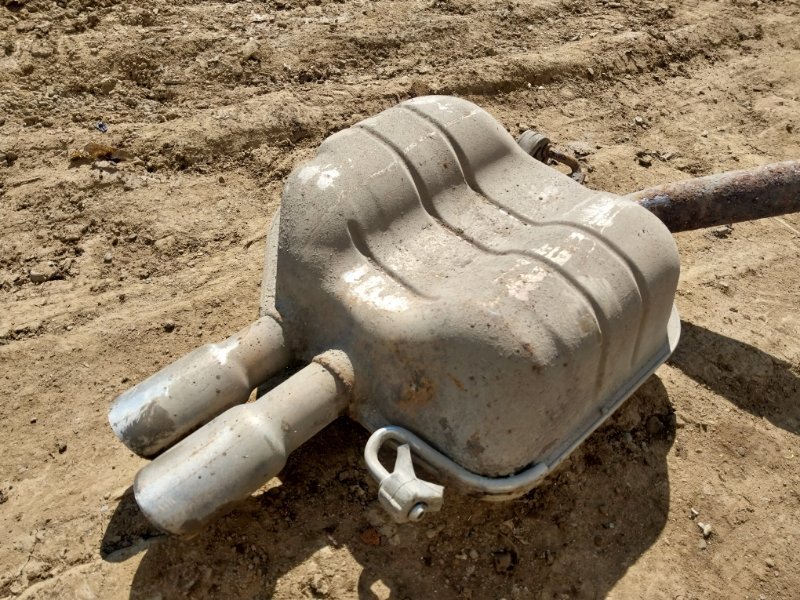 Глушитель задняя часть