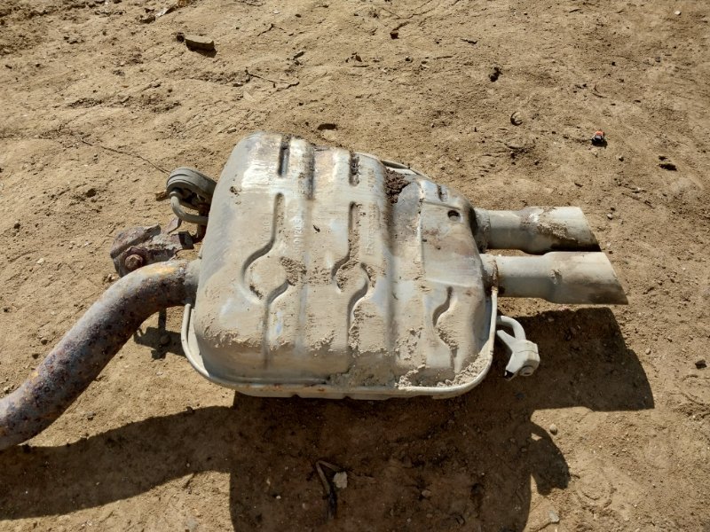 Глушитель задняя часть