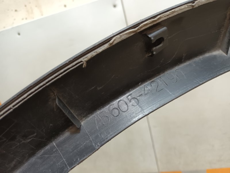 Накладка заднего крыла правого