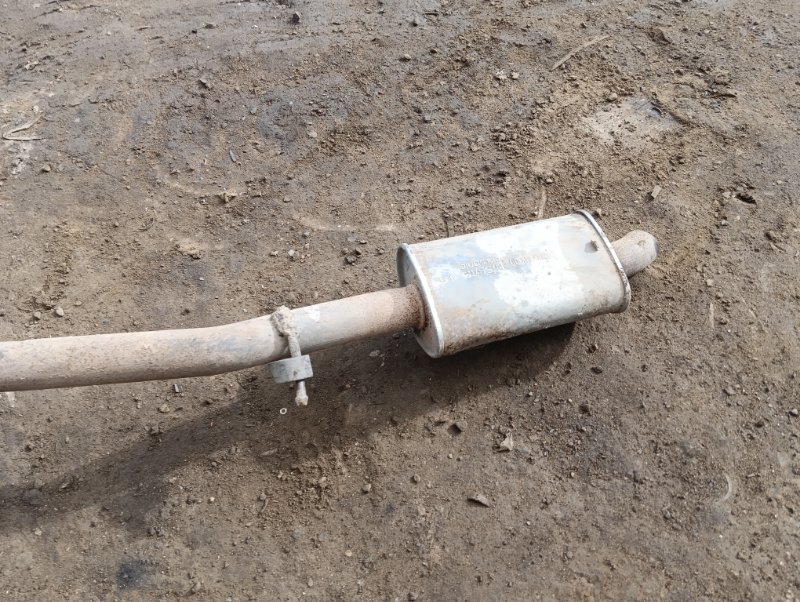 Глушитель задняя часть