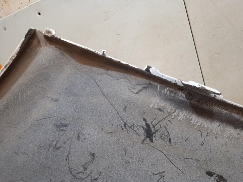 Накладка заднего бампера