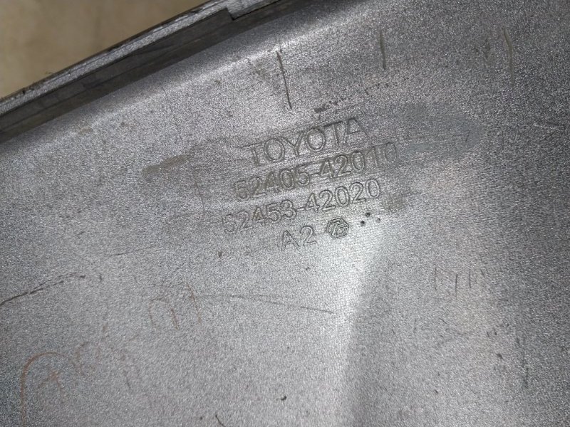 Накладка заднего бампера