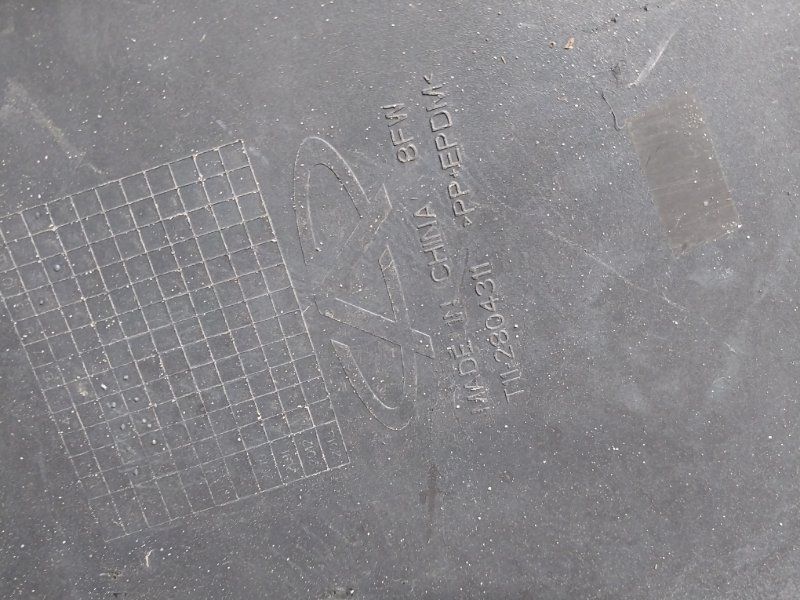 Накладка заднего бампера