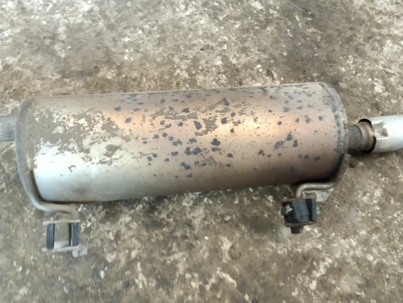 Глушитель задняя часть