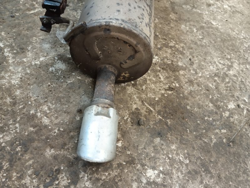 Глушитель задняя часть