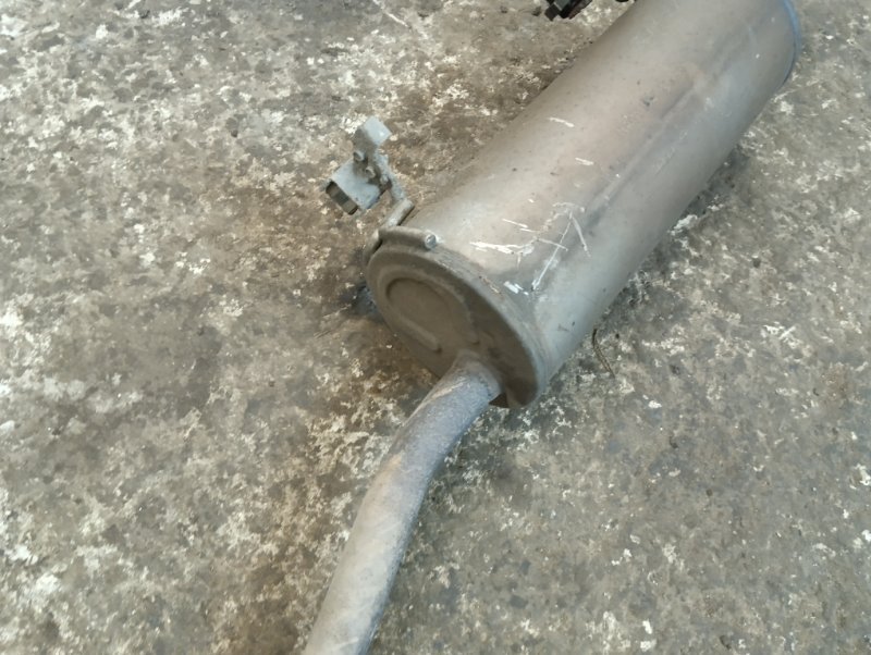 Глушитель задняя часть