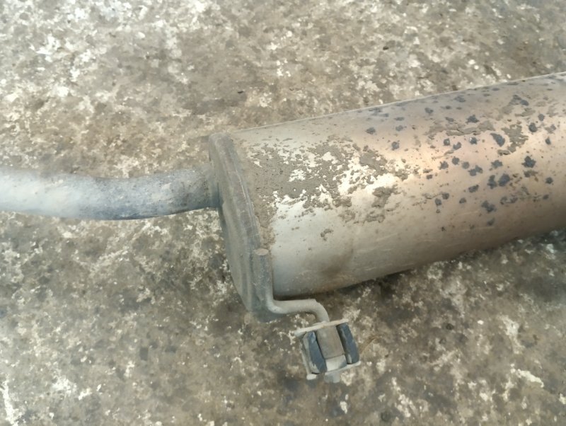 Глушитель задняя часть