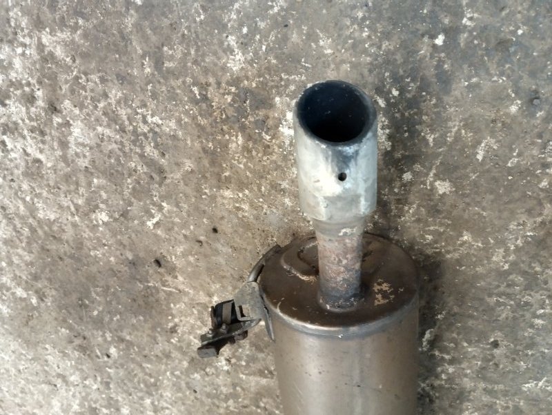 Глушитель задняя часть