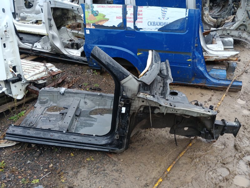 Лонжерон передний правый