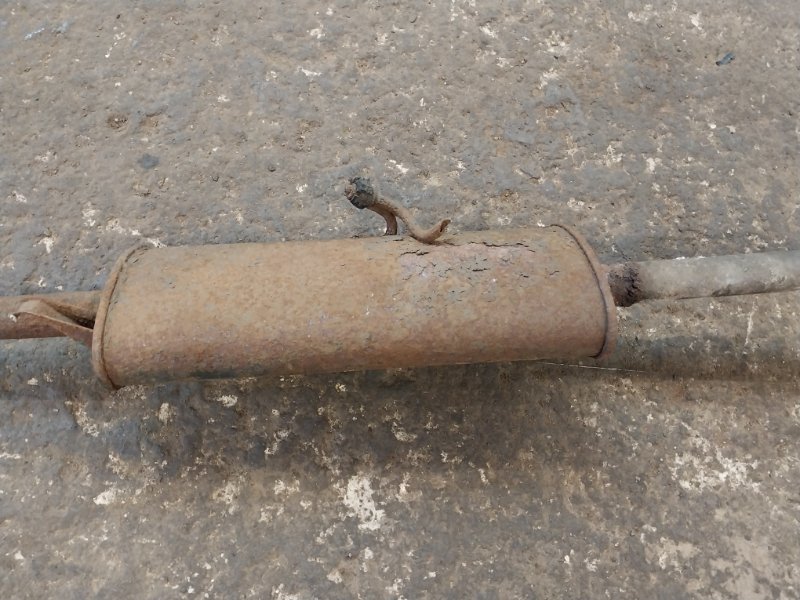 Глушитель основной / задняя часть