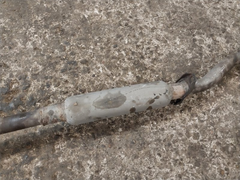 Глушитель основной / задняя часть