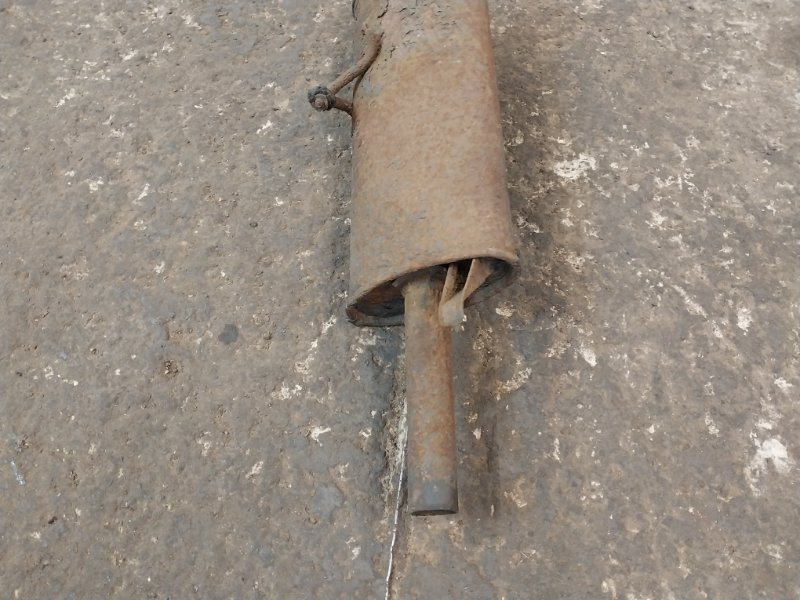 Глушитель основной / задняя часть