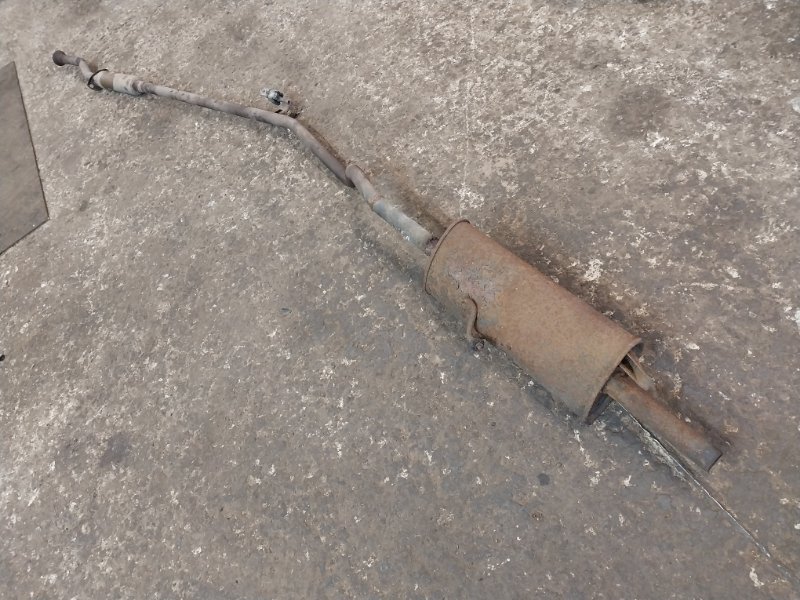 Глушитель основной / задняя часть