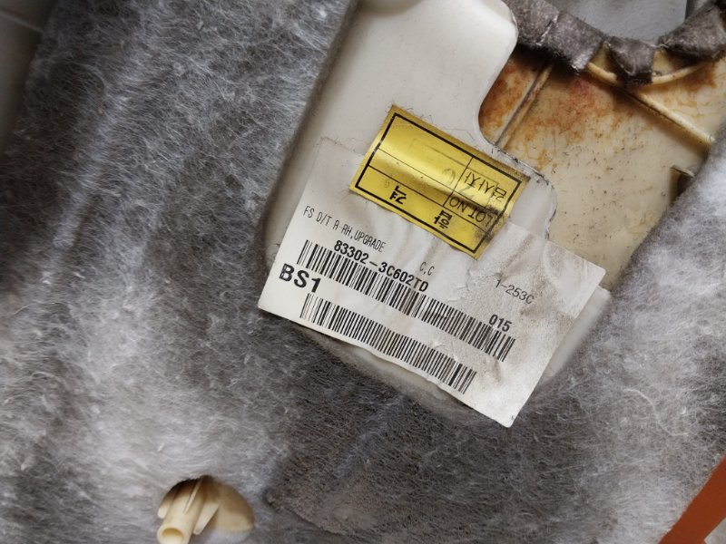 Обшивка двери